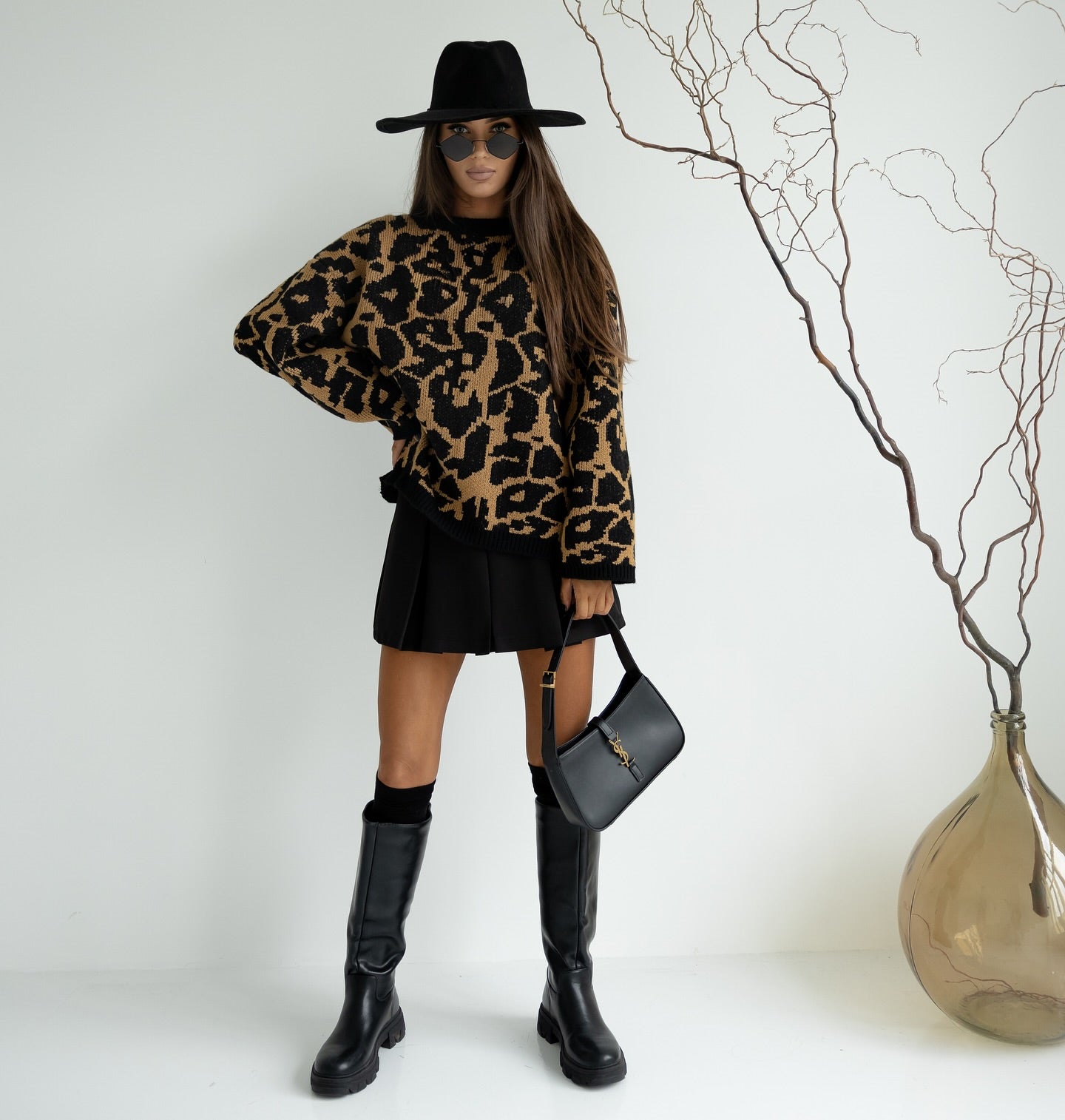 VILNAS LEOPARDA DŽEMPERIS